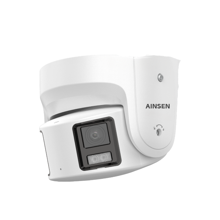 AINSEN 8 MP Panoramic FULL COLOR Fixed Turret Network Camera